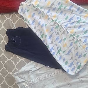 Sleep sacks.  6-12 months